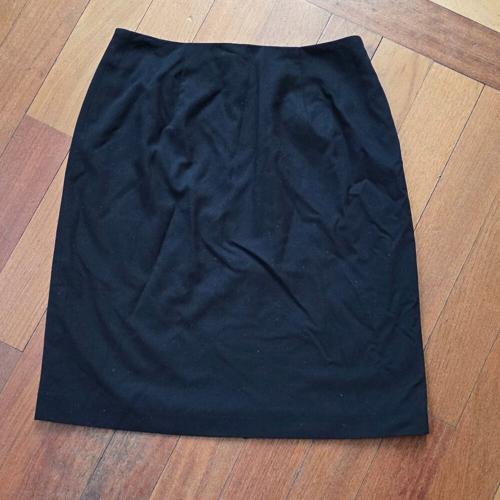 Amanda Smith Petites Black Pencil Skirt Size 4 Petite